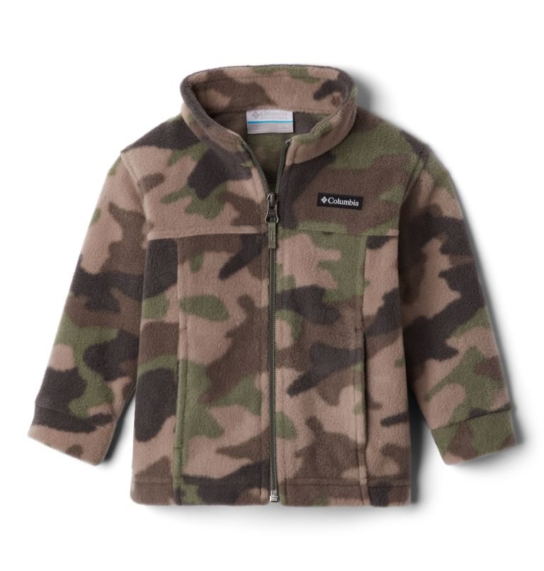 Kids\' Columbia Zing III Printed Fleece Jackets Camo | CA-ZL543