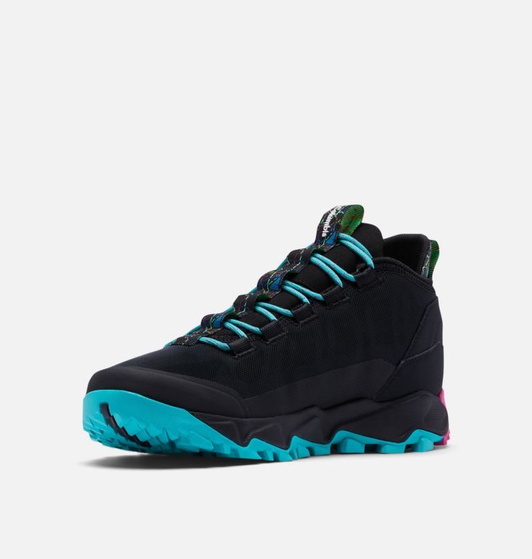 Men's Columbia Adventure Tokyo Flow Borough Low Sneakers Black | CA-K63A1