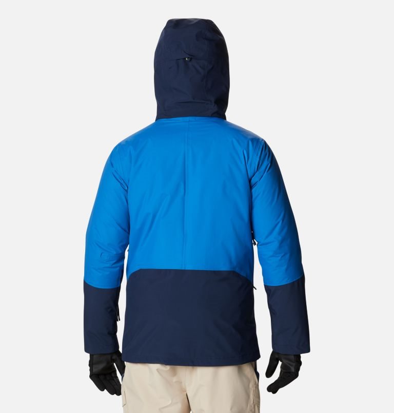 Men's Columbia Aerial Ascender Omni-Heat Infinity Interchange Insulated Jackets Navy | CA-C4518