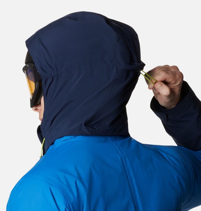 Men's Columbia Aerial Ascender Omni-Heat Infinity Interchange Insulated Jackets Navy | CA-C4518