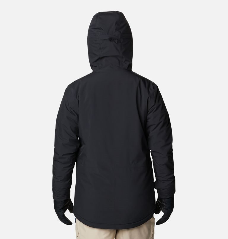 Men's Columbia Aerial Ascender Omni-Heat Infinity Insulated Jackets Black | CA-X1A54