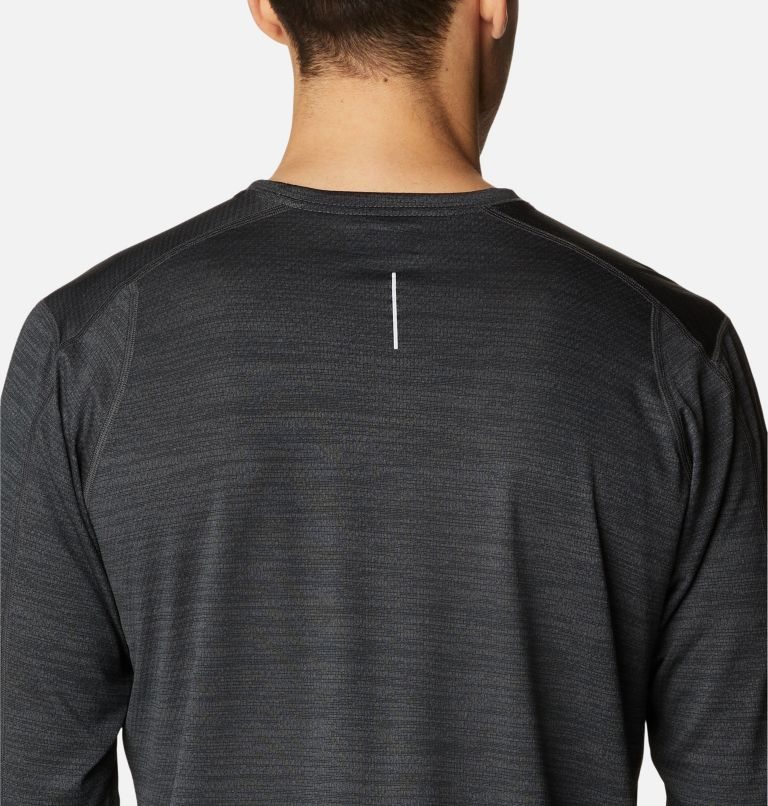 Men's Columbia Alpine Chill Zero Long Sleeve Sweatshirts Black | CA-Z5613