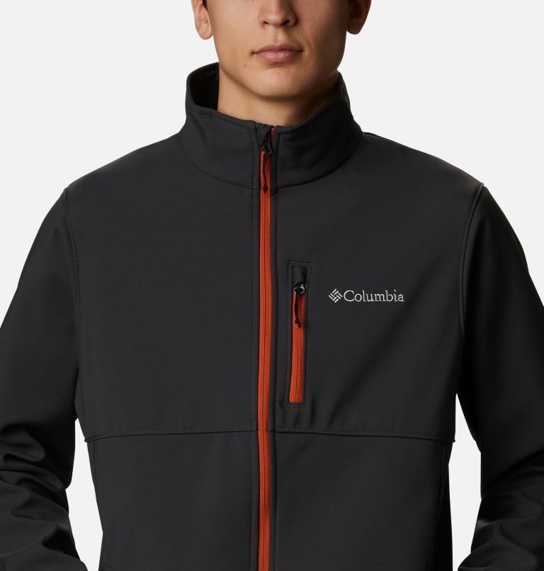 Men's Columbia Ascender Shell Jackets Black | CA-Z51A0