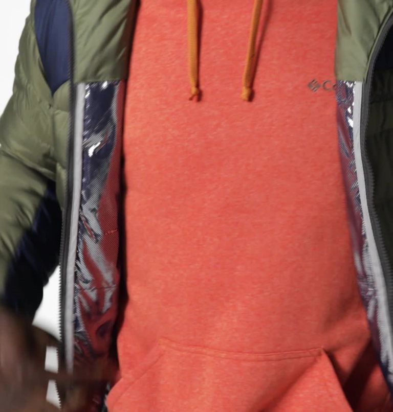 Men's Columbia Autumn Park Down Jackets Olive | CA-KLC45