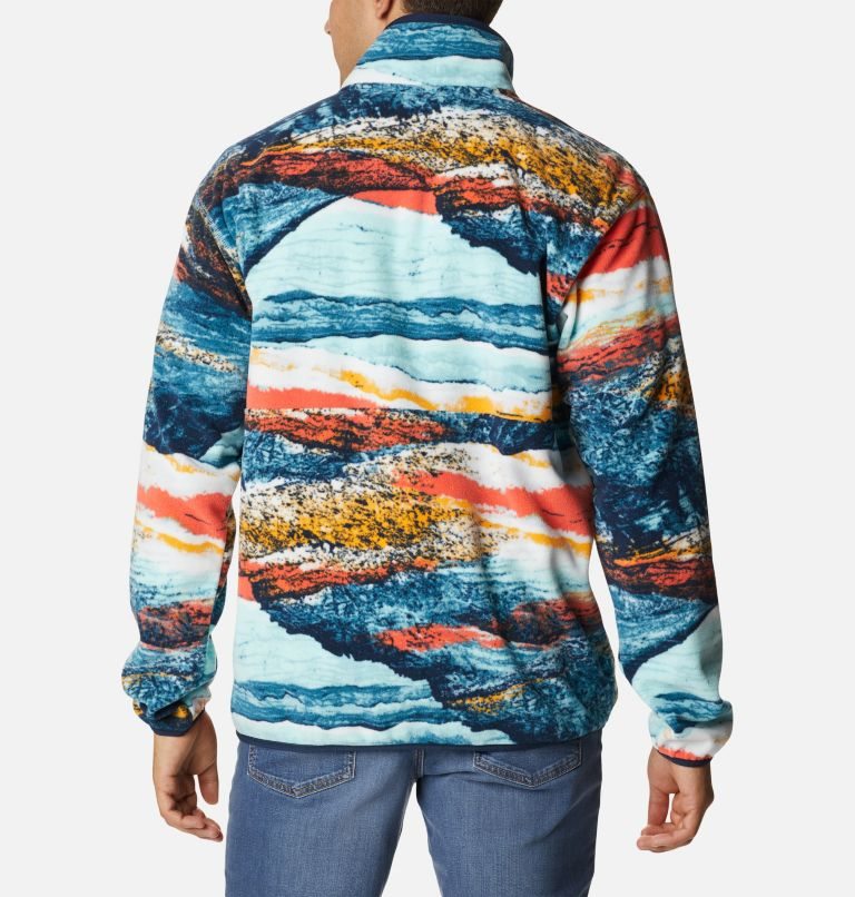 Men's Columbia Back Bowl Lightweight Fleece Jackets Multicolor | CA-B5A03