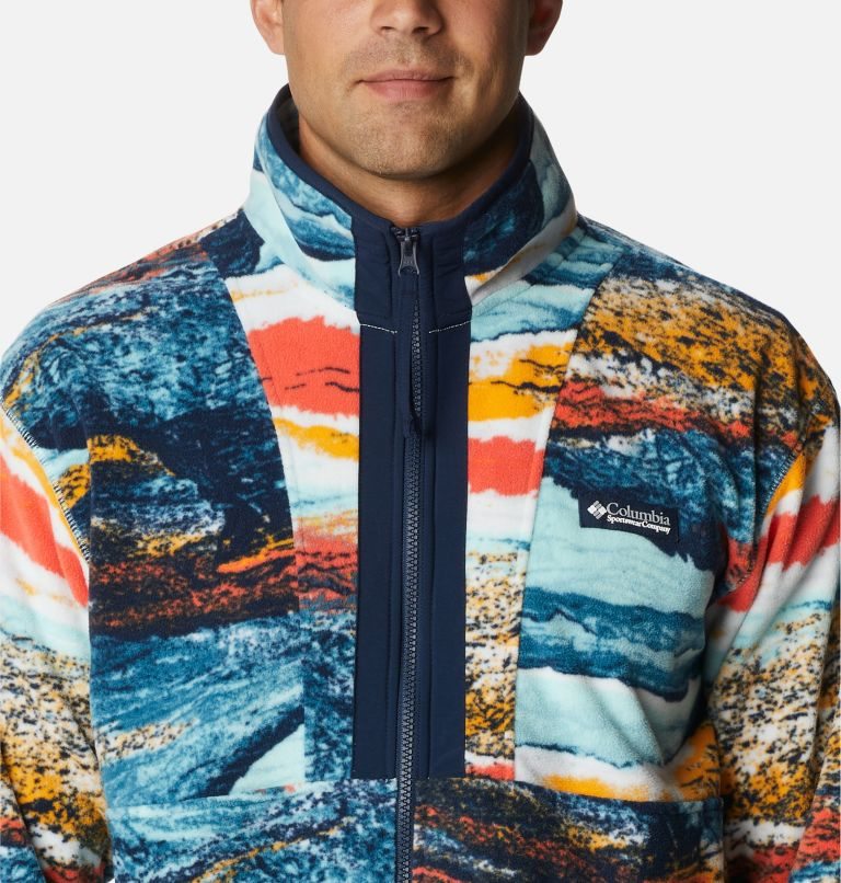 Men's Columbia Back Bowl Lightweight Fleece Jackets Multicolor | CA-B5A03