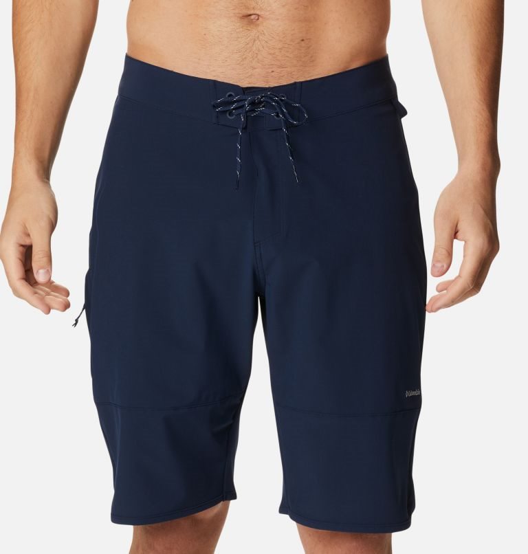 Men's Columbia Bagby Water Shorts Navy | CA-XA083