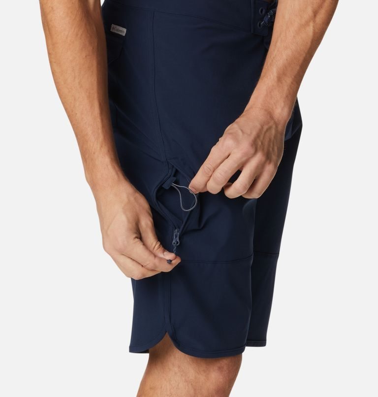 Men's Columbia Bagby Water Shorts Navy | CA-XA083