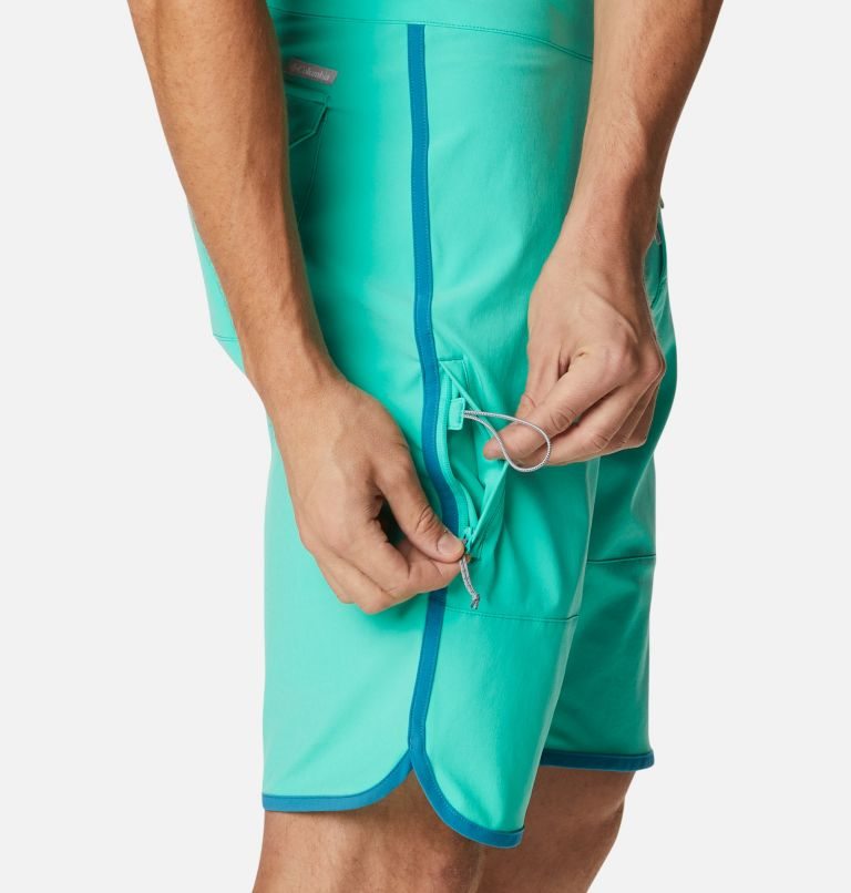 Men's Columbia Bagby Water Shorts Turquoise | CA-GL4A8