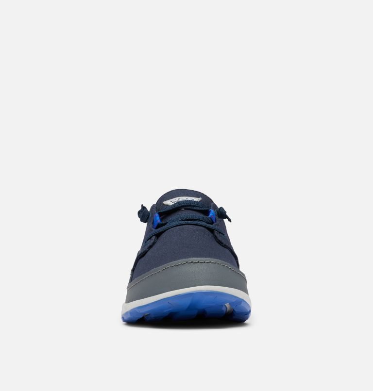 Men's Columbia Bahama Vent Relaxed PFG Boat Shoes Navy | CA-C6408
