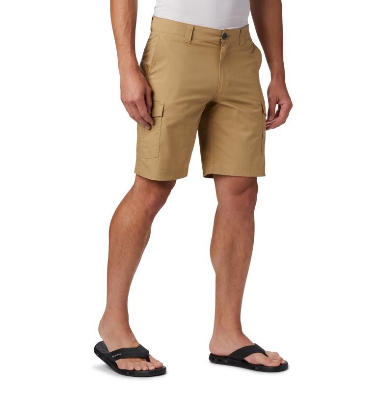 Men's Columbia Brentyn Trail Casual Cargo Shorts Khaki | CA-S403C
