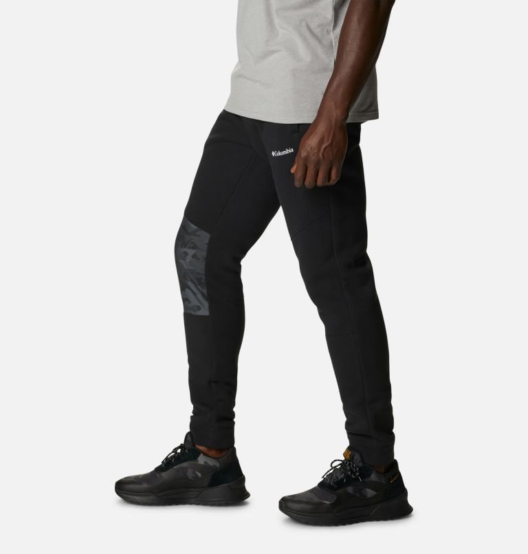 Men's Columbia Bubba Wallace Knit Jogger Black | CA-A3158