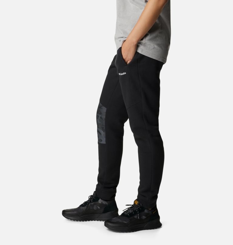 Men's Columbia Bubba Wallace Knit Jogger Black | CA-A3158