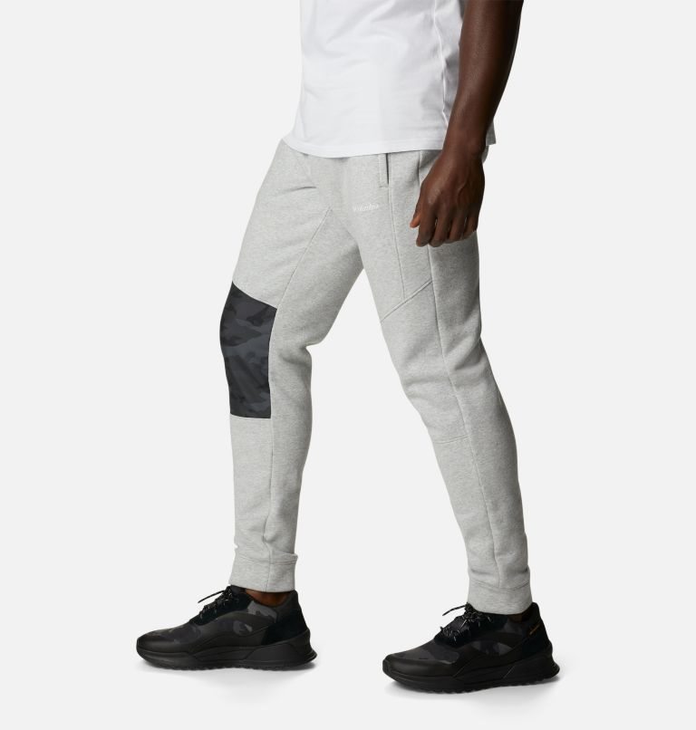 Men's Columbia Bubba Wallace Knit Jogger Light Grey | CA-H4638