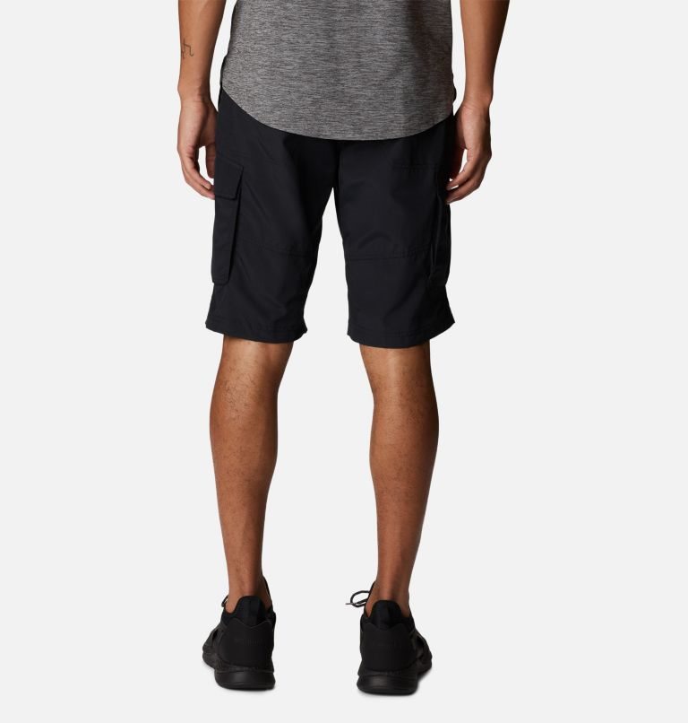 Men's Columbia Buckle Point Shorts Black | CA-BAC53