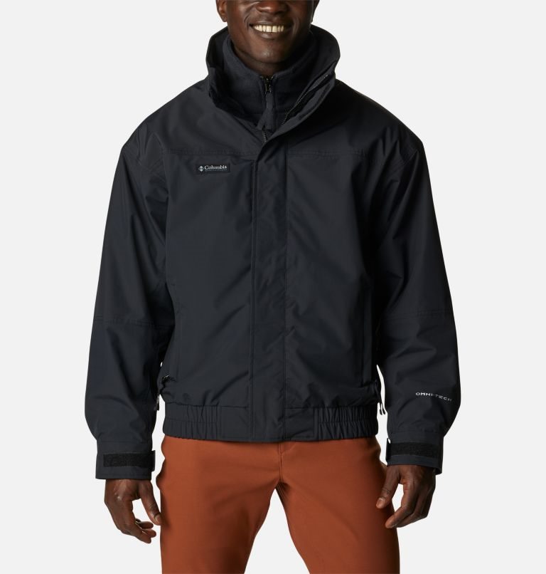 Men\'s Columbia Bugaboo 1986 Interchange Jackets Black | CA-B1CL6