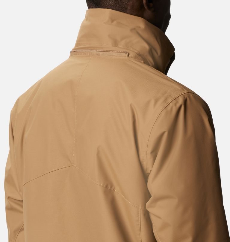 Men's Columbia Bugaboo II Interchange Fleece Jackets Khaki | CA-T05A8