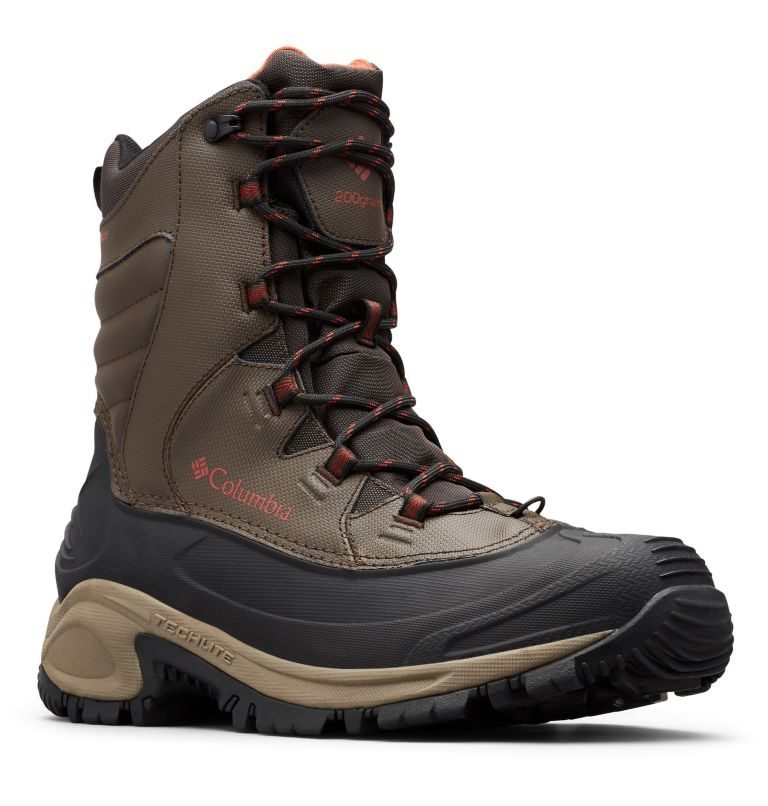 Men's Columbia Bugaboot III Boots Dark Brown | CA-U3CL6