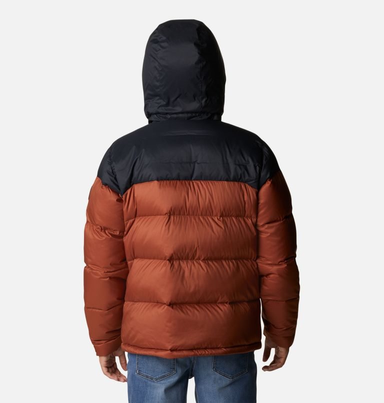 Men's Columbia Bulo Point II Omni-Heat Infinity Down Jackets Brown | CA-N3160