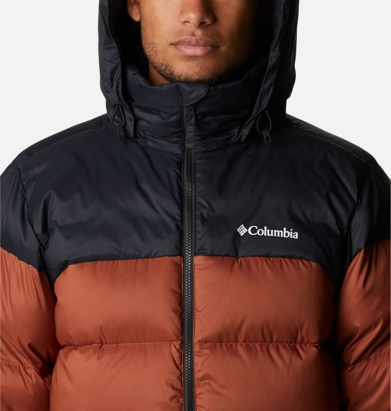 Men's Columbia Bulo Point II Omni-Heat Infinity Down Jackets Brown | CA-N3160