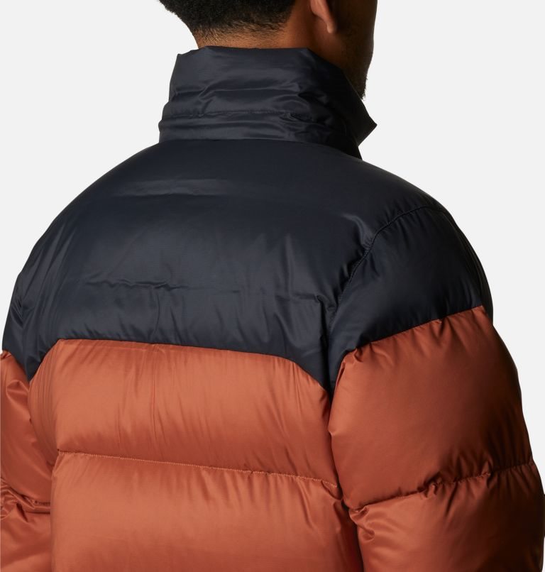 Men's Columbia Bulo Point II Omni-Heat Infinity Down Jackets Brown | CA-N3160