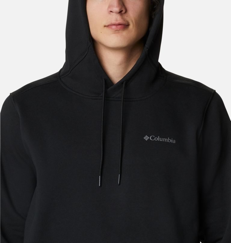 Men's Columbia CSC Basic Logo II Hoodie Black | CA-C83L1