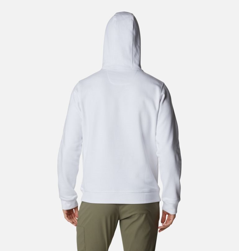 Men's Columbia CSC Basic Logo II Hoodie White | CA-FA348