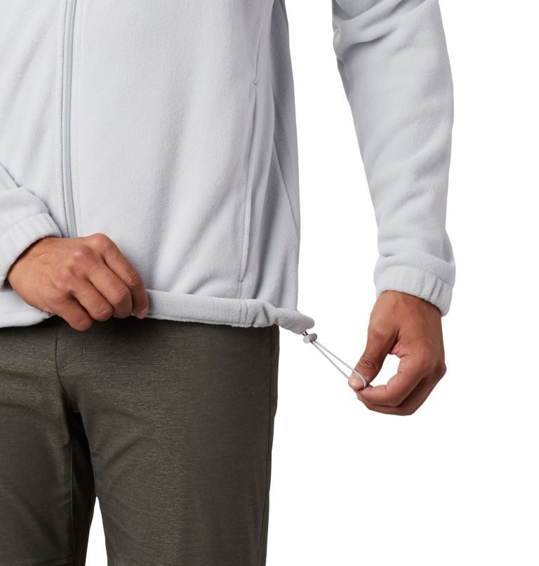 Men's Columbia Collegiate Flanker III - Clemson Fleece Jackets White | CA-ACL54