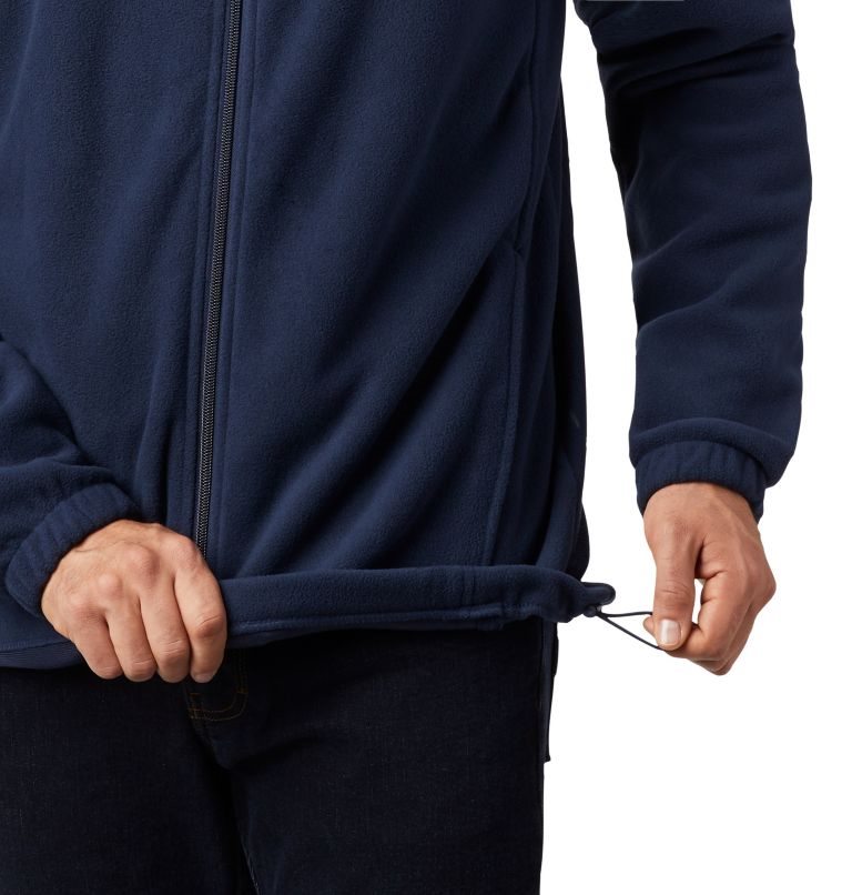 Men's Columbia Collegiate Flanker III - Michigan Fleece Jackets Navy | CA-L8654