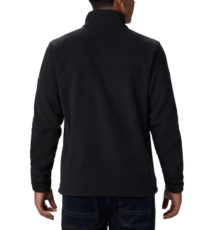 Men's Columbia Collegiate Flanker III - Oregon State Fleece Jackets Black | CA-P415L