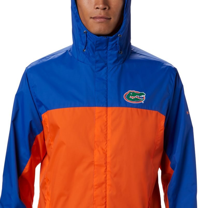 Men's Columbia Collegiate Glennaker Storm - Florida Jackets Blue / Orange | CA-G8165