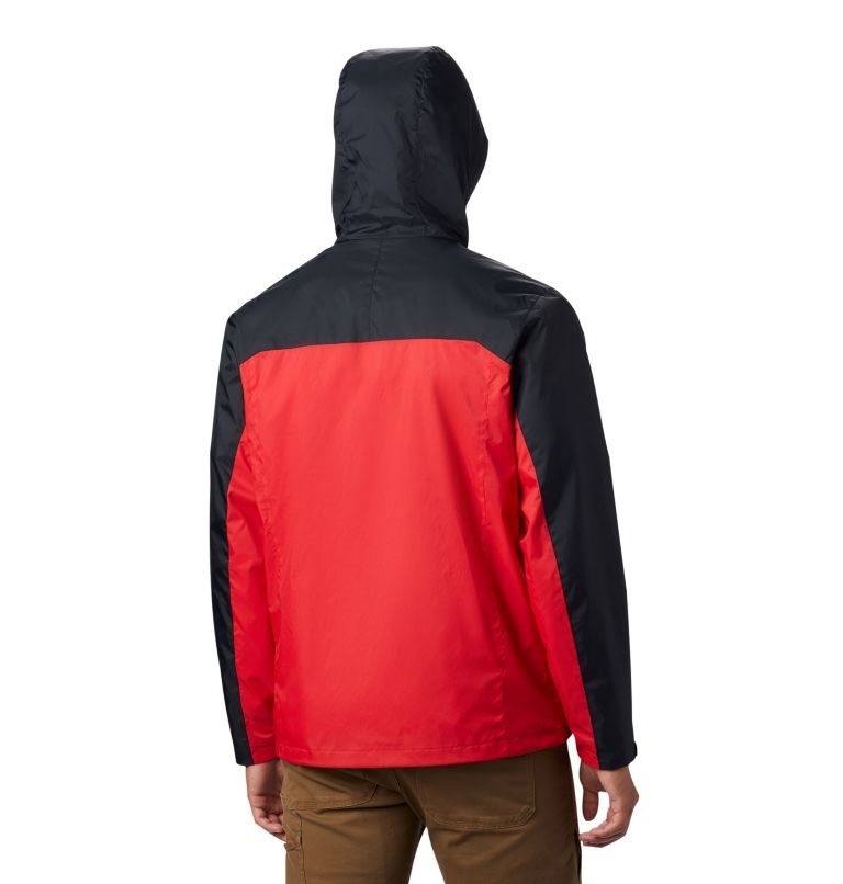 Men's Columbia Collegiate Glennaker Storm - Georgia Jackets Black / Red | CA-I6184
