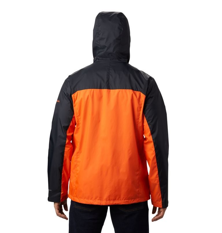 Men's Columbia Collegiate Glennaker Storm - Oregon State Jackets Black / Orange | CA-J861L