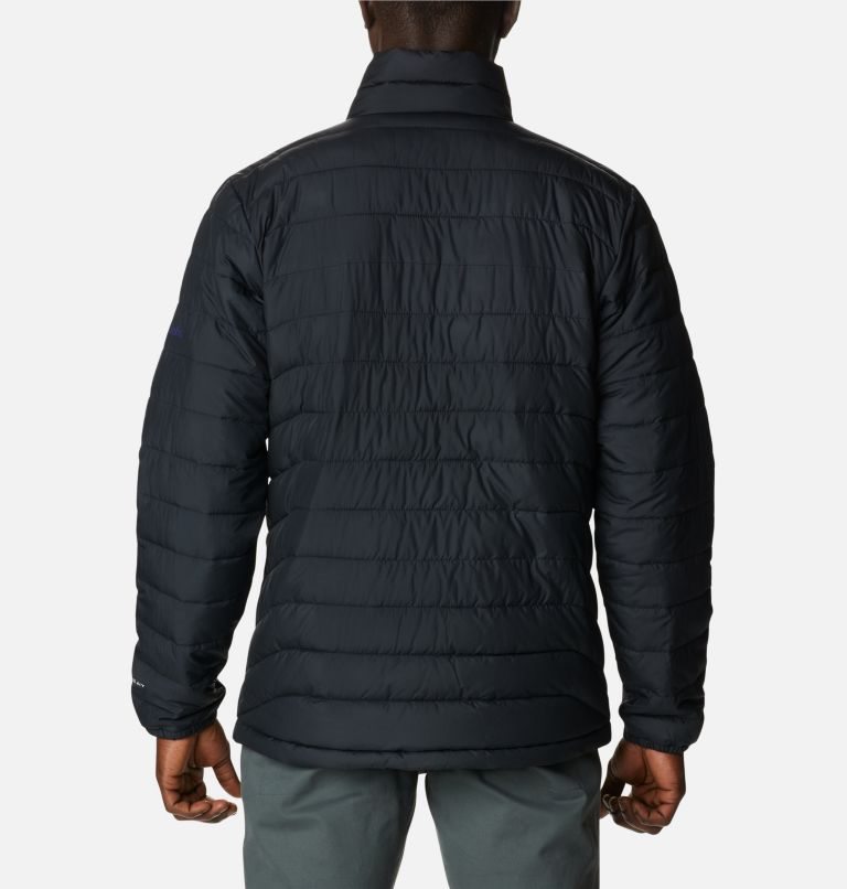 Men's Columbia Collegiate Powder Lite - Washington Jackets Black | CA-L85L4