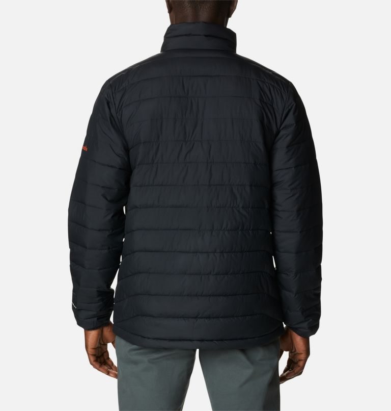 Men's Columbia Collegiate Powder Lite - Oregon State Jackets Black | CA-P6C50