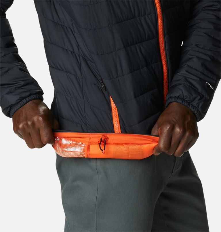 Men's Columbia Collegiate Powder Lite - Oregon State Jackets Black | CA-P6C50