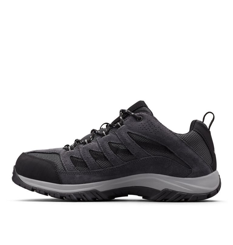 Men's Columbia Crestwood Hiking Shoes Black | CA-V1L45