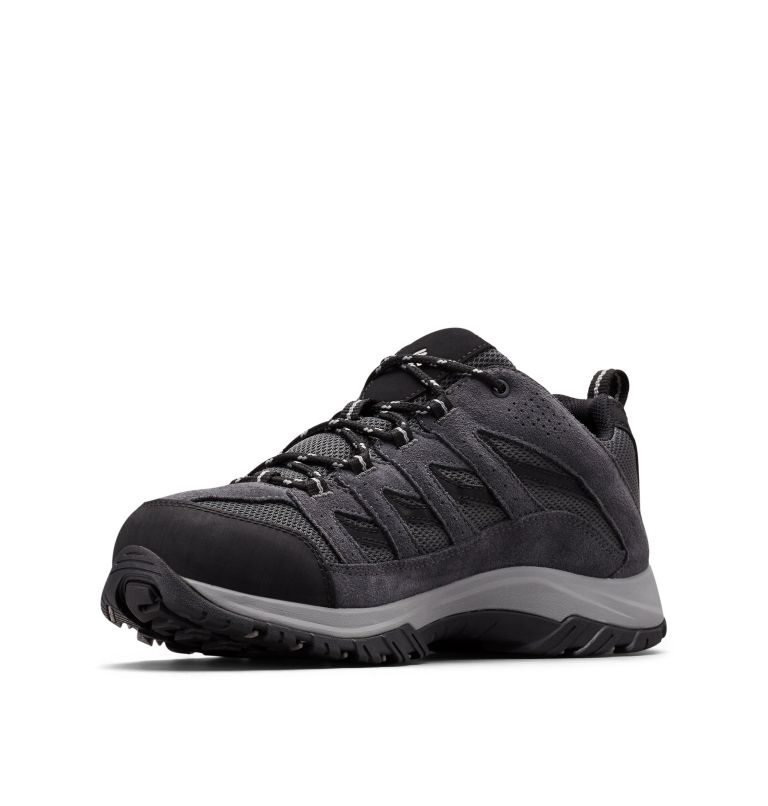 Men's Columbia Crestwood Hiking Shoes Black | CA-V1L45