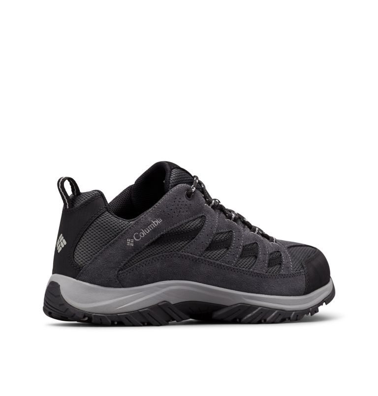 Men's Columbia Crestwood Hiking Shoes Black | CA-V1L45