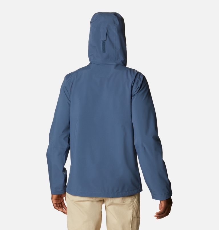 Men's Columbia Earth Explorer Shell Jackets Navy | CA-CC638