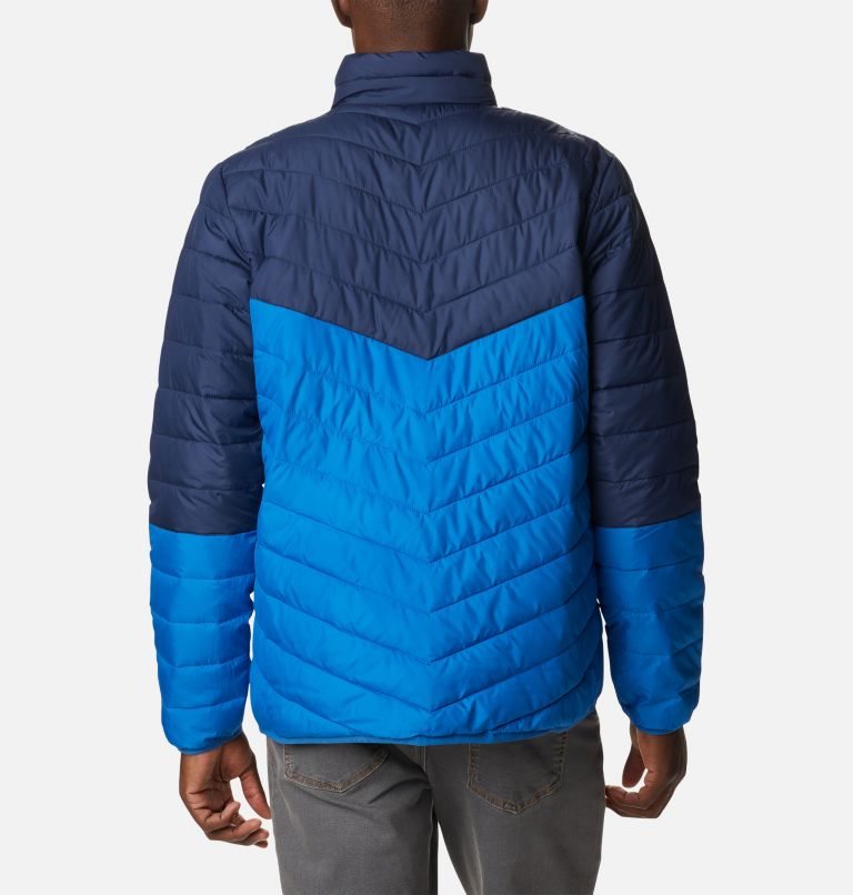 Men's Columbia Eddie Gorge Omni-Heat Infinity Insulated Jackets Navy | CA-ZC045