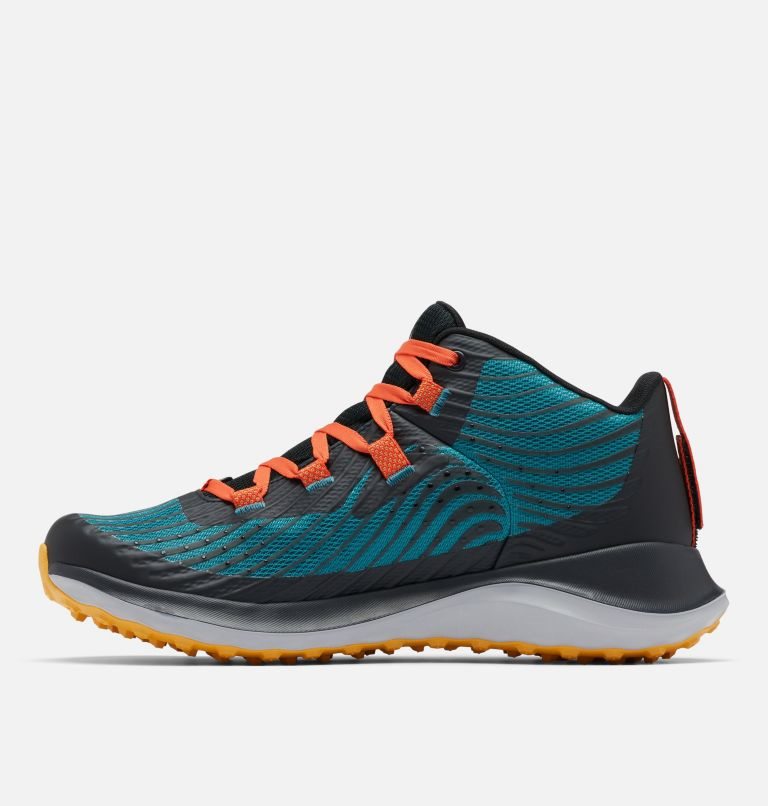 Men's Columbia Escape Summit OutDry Trail Hiking Shoes Turquoise | CA-P38L5