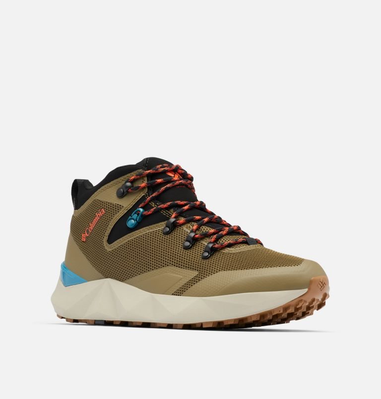 Men's Columbia Facet 60 OutDry Hiking Shoes Olive | CA-T8C15