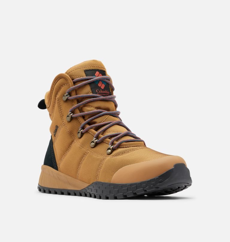 Men's Columbia Fairbanks Omni-Heat Boots Brown | CA-E8036