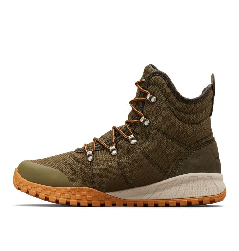 Men's Columbia Fairbanks Omni-Heat Boots Olive | CA-K8C63