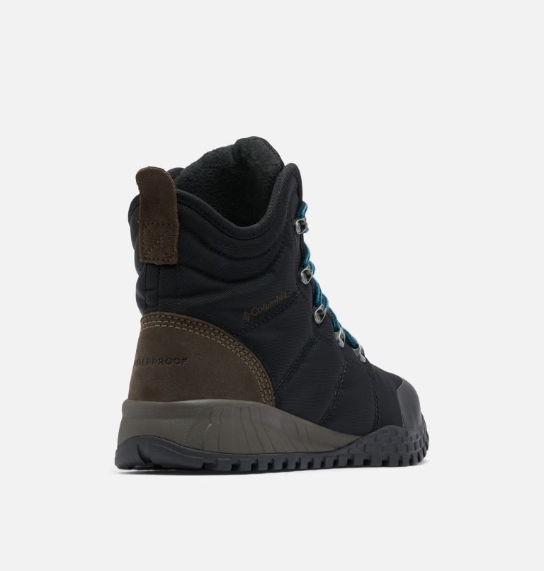Men's Columbia Fairbanks Omni-Heat Boots Black | CA-Q068A