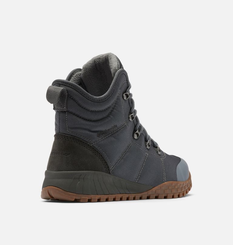 Men's Columbia Fairbanks Omni-Heat Boots Dark Grey | CA-U056L