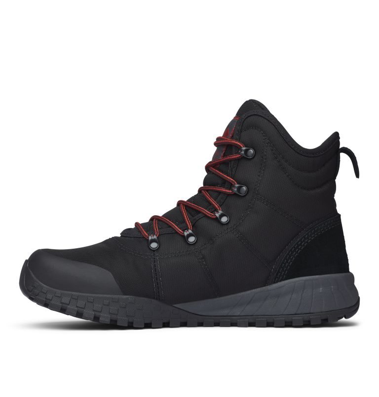 Men's Columbia Fairbanks Omni-Heat Boots Black | CA-XA601