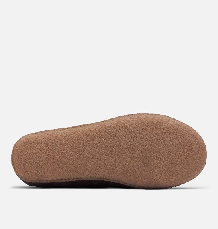 Men's Columbia Fairhaven Slippers Dark Brown | CA-JL10A