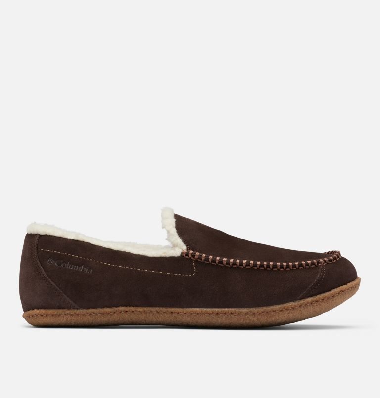 Men\'s Columbia Fairhaven Slippers Dark Brown | CA-JL10A